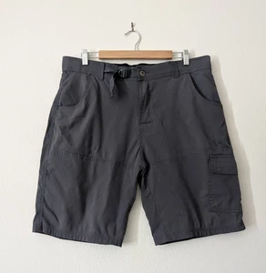 Gerry Mens Cargo Shorts Size 36 Nylon Stretch Hiking Charcoal - Picture 1 of 12