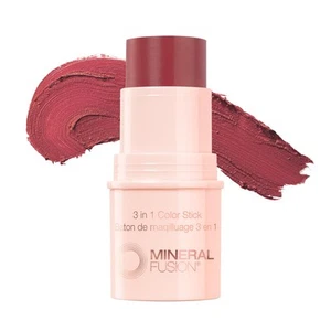 Mineral Fusion 3-in-1 Color Stick, Berry Glow, 0.18 Ounce - Picture 1 of 9