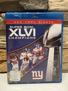 Super Bowl XLVI Champions New York Giants NFL Football 2012 NR Used Blu-Ray Disc - Picture 1 of 4