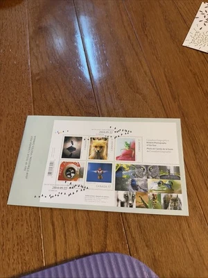 FOX, HUMMINGBIRD, HERON = Official FDC w/ Souvenir Sheet Canada 2010 #2388 - Image 1 of 4