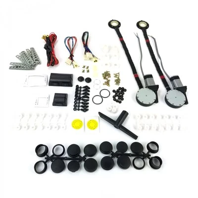 Chevy Truck (3rd Gen) 1973 - 1987 Power Window Regulator Kit w/ 3 LED Switches - Image 1 of 4