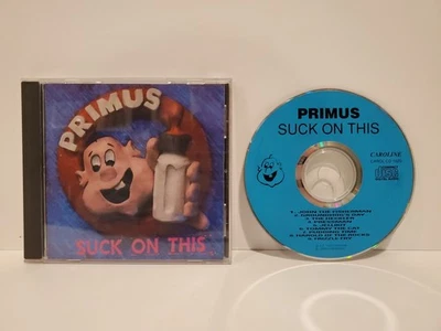 Primus Suck On This CD 1990 First Press Funk Metal Alternative Experimental - Image 1 of 4