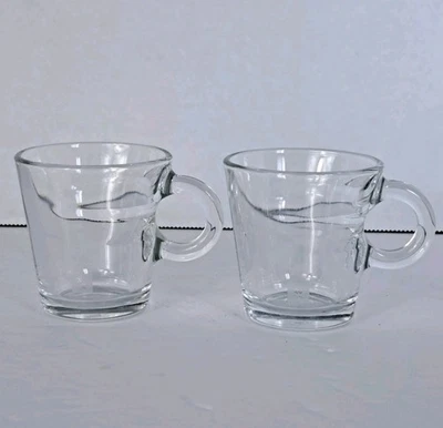 Набор из 2 стеклянных чашек для эспрессо Nespresso View - Изображение 1 из 4