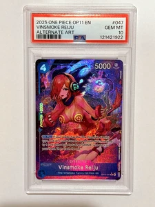 One Piece A Fist of Divine Speed - Vinsmoke Reiju raro arte alternativo PSA 10 - Imagen 1 de 3
