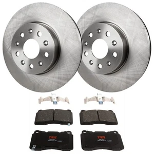 KIT-072924-378 TRW Brake Disc and Pad Kits 2-Wheel Set Front for Chevy Camaro - Picture 1 of 10
