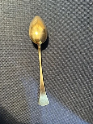 Continental hallmarked silver Spoon.   - Image 1 of 4