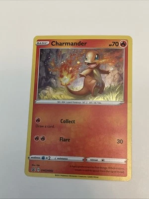 Charmander SWSH092 SWSH: Sword & Shield Promo Cards Holo - Image 1 of 2