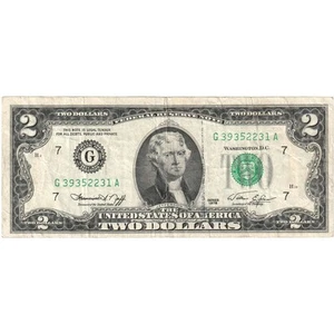 [#1294364] United States, 2 Dollars, VF - Picture 1 of 2