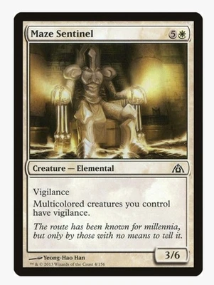 Maze Sentinel | DGM | Grants Vigilance Anthem | MTG Multicolored EDH | LP-NM  - Image 1 of 3