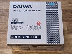 Daiwa NS-660 SWR & Power Meter Cross Needle - Zdjęcie 1 z 15