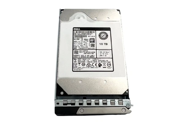 Dell 07FPR 10TB 7.2K 3.5" SAS HDD – Enterprise Server Hard Drive - Image 1 of 1