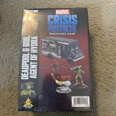 Marvel Crisis Protocol Deadpool & Bob Agent of Hydra Foto 1 de 2