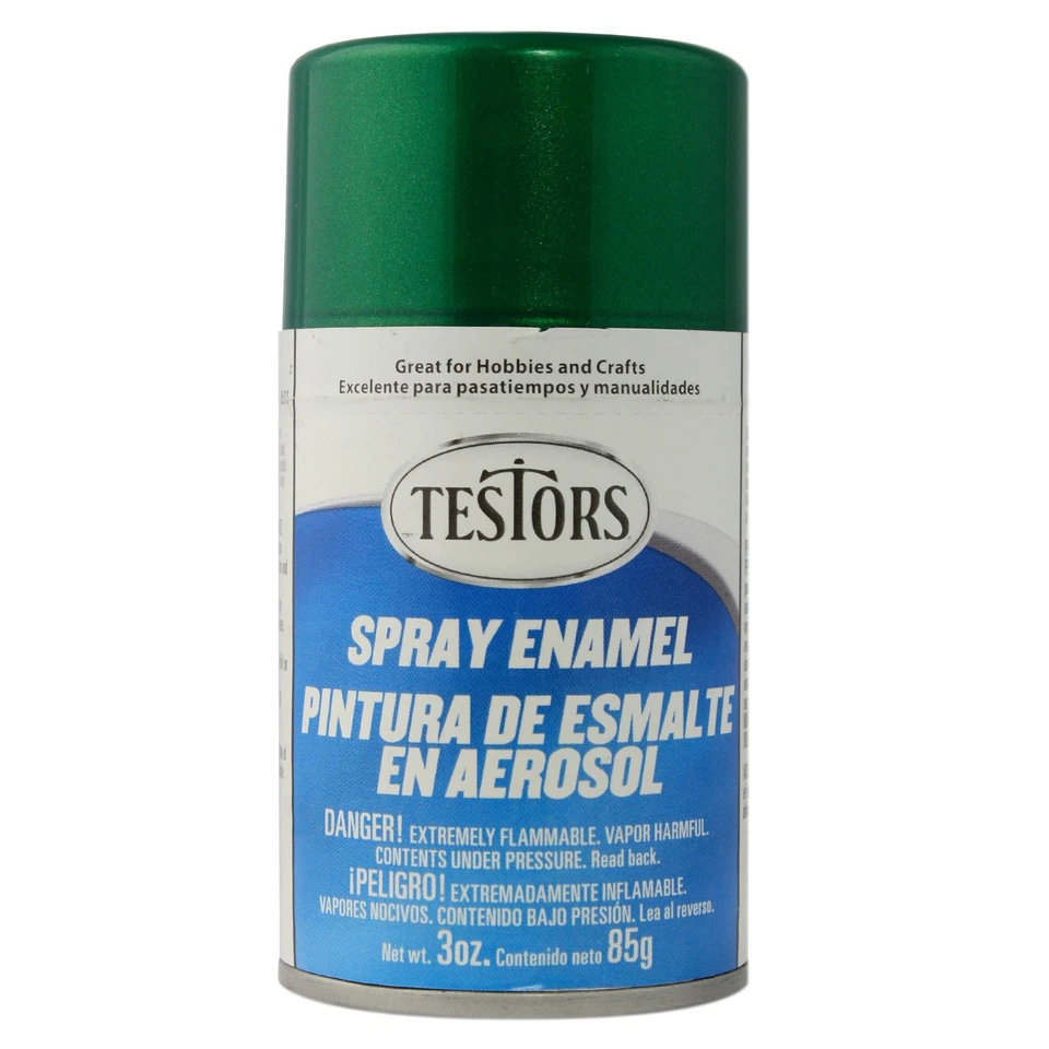 Testor Corp. Spray 3oz Jade Verde Metal Escama TES1630T Plásticos Pintura Esmaltes Foto 1 de 1