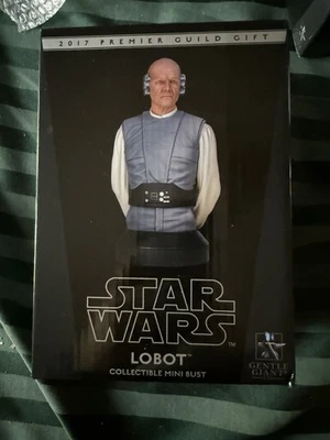 Mini busto Star Wars ESB Gentle Giant Lobot 2017 PGM regalo exclusivo LE 625 NUEVO Foto 1 de 3