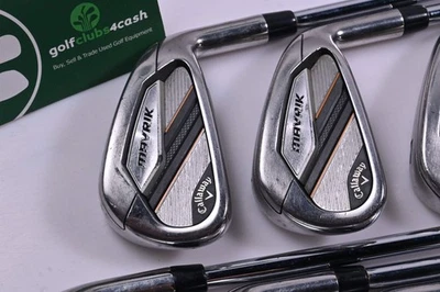 Callaway Mavrik Irons / 5-PW+AW+GW+SW / Regular Flex Project X LX 95 Shafts - Image 1 of 4