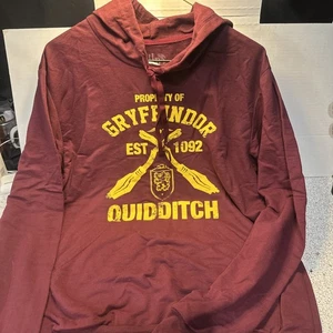 **NEU** Harry Potter Quidditch Hoodie Team Seeker Gryffindor - Bild 1 von 4