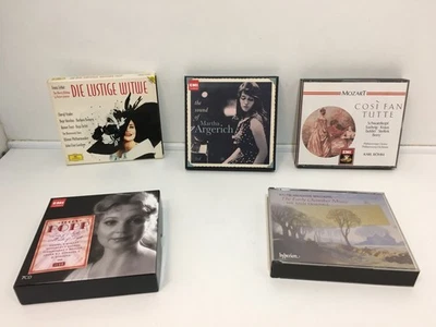 5 CD Box Sets Bundle Classic Opera Music Lucia Popp Ralph Vaughan Williams - Image 1 of 4