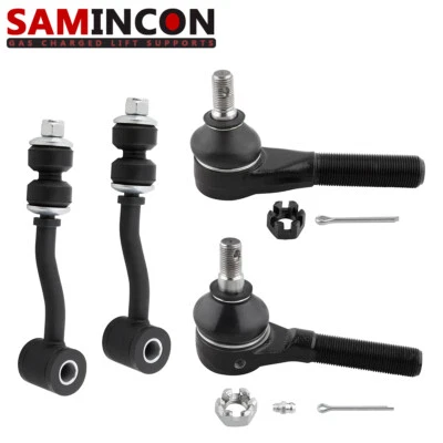 4x Inner Tie Rods Sway Bar Links for Jeep Cherokee Wagoneer 1984-1990 - Image 1 of 4