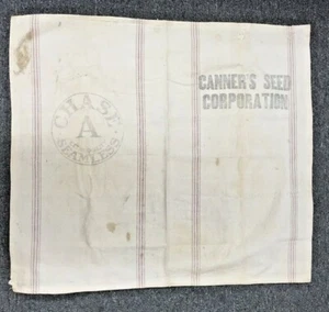 Canner's Seed Corporation Werbung (ungenähter Saatgutbeutel) oder Tuch - Bild 1 von 6