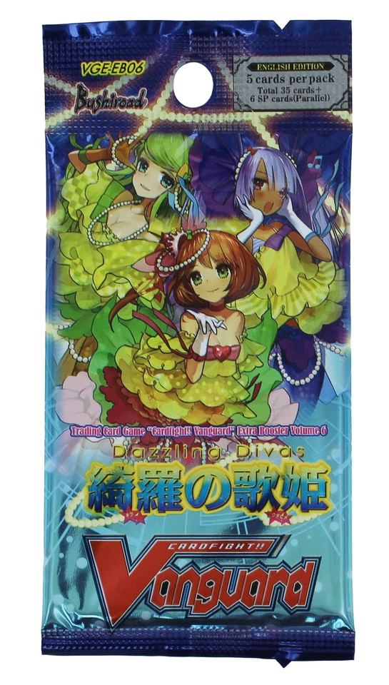 Cardfight!! Vanguard Dazzling Divas Booster Pack Foto 1 de 1