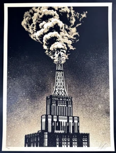 A - Shepard Fairey - Obey Giant - Öl- und Gasgebäude - 2014 - # 409/450 - Bild 1 von 3