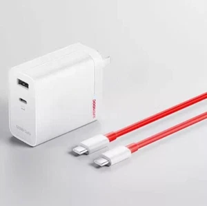 Câble chargeur mural USB-C double port original OnePlus 13 12 11 SUPERVOOC 120W GaN - Photo 1 sur 8