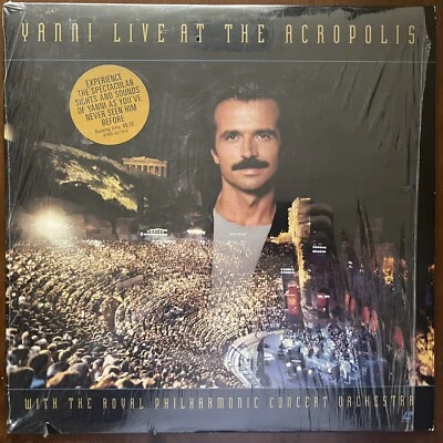 Yanni - Live At The Acropolis - LASERDISC - Still Shrink Wrapped (Slit Open) - Image 1 of 4