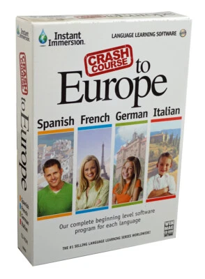 European Travel for Beginners -  Language Learning Software for Spanish French - Image 1 of 3