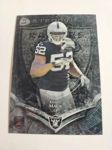 2014 Bowman Sterling #9 Khalil Mack Oakland Raiders Rookie Football Card - Picture 1 of 2