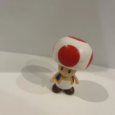 Экшн-фигурка Super Mario Bros Toad ПВХ 2009 игрушка Nintendo - Изображение 1 из 4