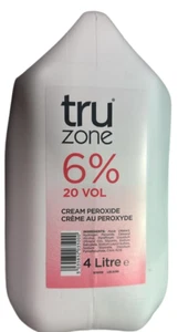 Tru Zone 6% 20 Vol Creme Peroxcide 4 Liter - Picture 1 of 3