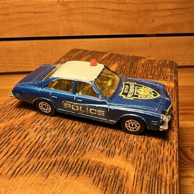 VINTAGE CORGI JUNIORS METROPOLIS POLICE BUICK REGAL SUPERMAN DIE CAST car - Image 1 of 4