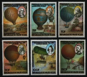 Obervolta 1983 - Mi-Nr. 884-889 A ** - MNH - Aviación / Aviación - Imagen 1 de 1