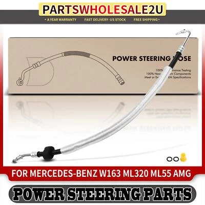 Conjunto de manguera de línea de presión de dirección asistida para Mercedes-Benz W163 ML320 ML430 ML550 Foto 1 de 4