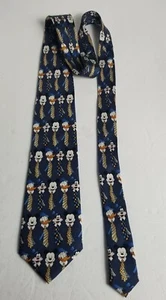 Walt Disney Men World Disneyland Resort Tie Mickey Donald Duck Goofy Multicolor - Picture 1 of 7