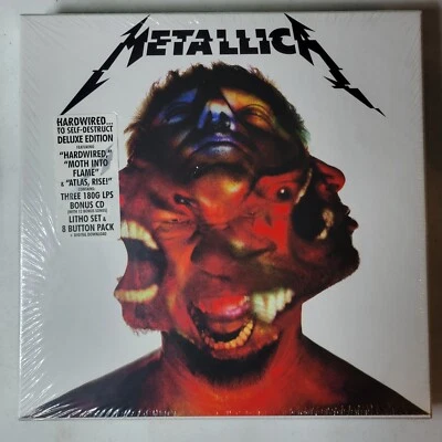 METALLICA - Hardwired... To Self-Destruct Vinyl 3 LP + CD Deluxe Box Set SEALED - Image 1 of 3