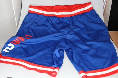 NBA Mens Los Angeles Clippers Basketball Shorts Kawhi Leonard Size xxl VSM6637s Cover