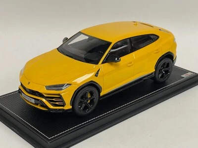 1/18 MR Collection Lamborghini Urus Gloss Yellow 2021 Owner Edition MRF107 - Image 1 of 4