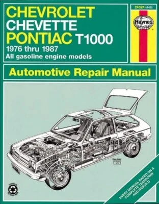 CHEVROLET/PONTIAC T1000 1976 thru 1987 All  Gasoline engine models - Image 1 of 3