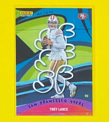 2022 Panini Instant Trey Lance MY CITY 1/1860 SP San Francisco 49ers #MC-28 🔥 - Image 1 of 2