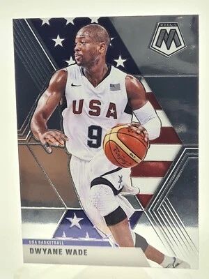 Dwyane Wade 2019-20 Panini Mosaic USA Basketball #259 Miami Heat HOF - image 1 of 2