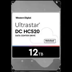 VERSIEGELT WD Ultrastar 12 TB SATA-Festplatte 3,5" HDD DC HC520 6 GB/s 1/min: 7200 CCTV. - Bild 1 von 1