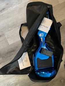 Hoover board Gyrocopter Pro 6 blue with led lights motorized  Scooter + Bag