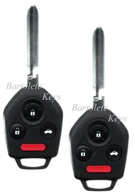 2 Remote Control Car Key Fob Fits 2014 2015 2016 2017 2018 Subaru Forester - Imagem 1 de 4