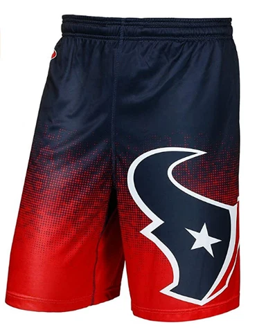 Forever Collectibles NFL Men's Houston Texans 2016 Gradient Polyester Shorts Cover