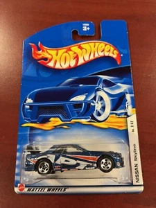 2002 Hot Wheels #019 First Editions 7/42 NISSAN SKYLINE Blue w/Chrome 5 Sp A80 - Picture 1 of 2