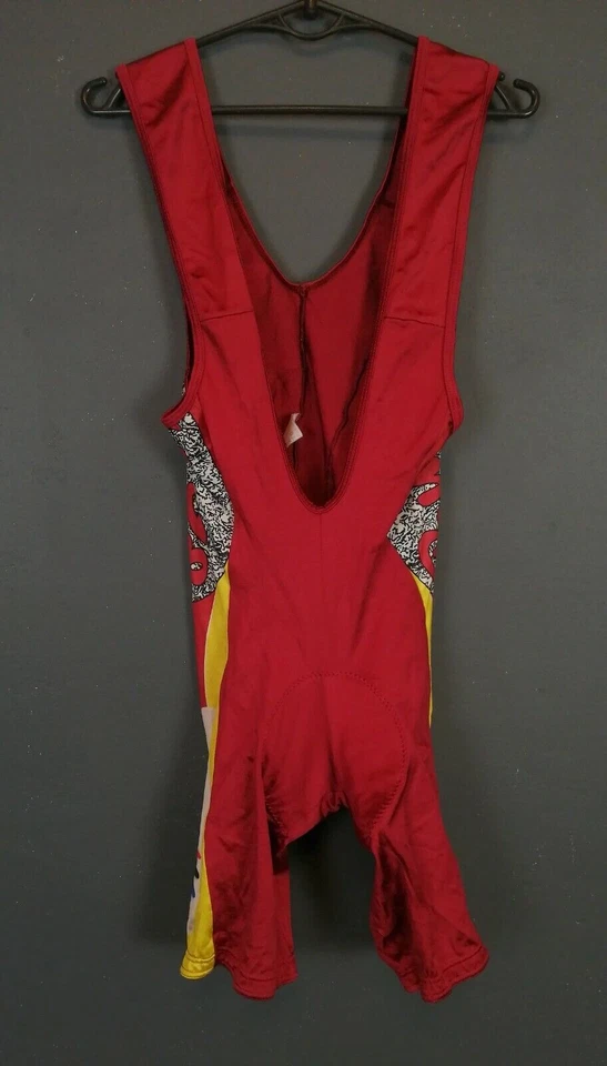 HOMBRE NALINI ITALIA BICICLETA CICLISMO BABERO VELO BABEROS BODY SHORTS ACOLCHADOS TALLA L 4 Foto 1 de 4