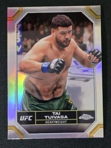 2024 Topps Chrome UFC #183 TAI TUIVASA Refractor Card - Bild 1 von 2