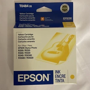 Epson Sealed Genuine T0484 T048420 C13T048420 Yellow Ink—Expired - Picture 1 of 7