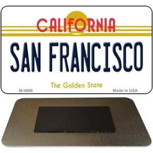 San Francisco California State Magnet Fridge Refrigerator Home Kitchen Decor - Picture 1 of 1